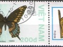 Vietnam - 1989 - Fauna - 200D - Multicolor - Viet Nam, Butterflies - Scott 1929 - Butterflies Papilio Palamedes - 0